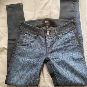 Hudson Visa versa blue in back & snake 🐍 in